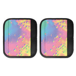 Pastel Acid Melt Print Handle Covers