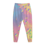 Pastel Acid Melt Print Jogger Pants