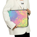 Pastel Acid Melt Print Laptop Sleeve