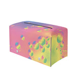 Pastel Acid Melt Print Leather Tissue Box Cover