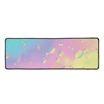 Pastel Acid Melt Print Long Kitchen Mat