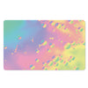 Pastel Acid Melt Print Polyester Doormat