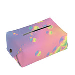 Pastel Acid Melt Print Rectangle Tissue Box Cover