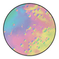 Pastel Acid Melt Print Round Floor Mat