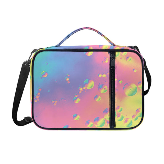 Pastel Acid Melt Print Shoulder Strap Bible Bag