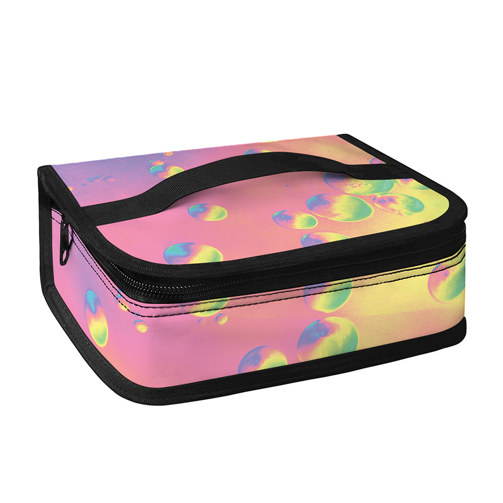 Pastel Acid Melt Print Small Lunch Bag