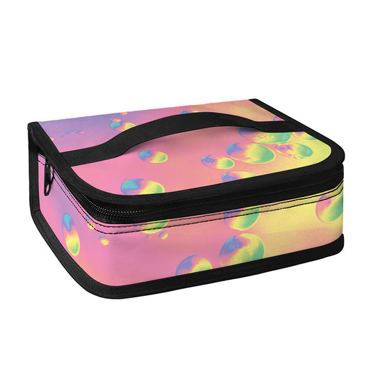 Pastel Acid Melt Print Small Lunch Bag