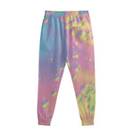 Pastel Acid Melt Print Sweatpants