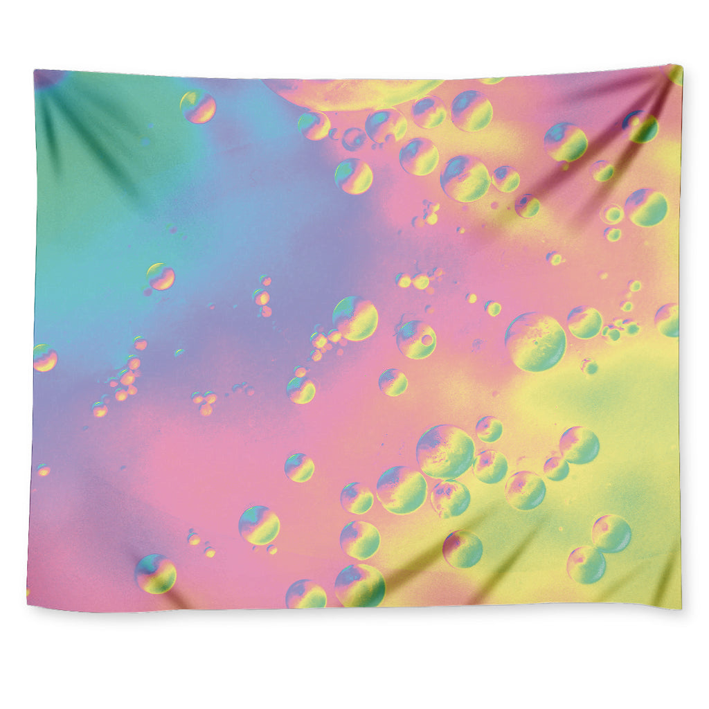 Pastel Acid Melt Print Tapestry