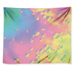 Pastel Acid Melt Print Tapestry