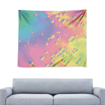 Pastel Acid Melt Print Tapestry
