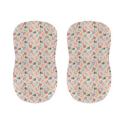 Pastel Axolotl Pattern Print Bar Stool Covers
