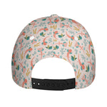 Pastel Axolotl Pattern Print Baseball Cap