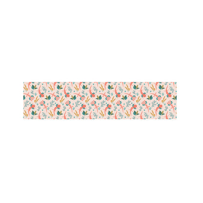 Pastel Axolotl Pattern Print Bed Runner