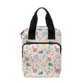 Pastel Axolotl Pattern Print Bible Tote Bag