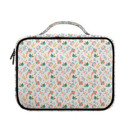 Pastel Axolotl Pattern Print Briefcase Bible Bag