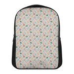 Pastel Axolotl Pattern Print Casual Backpack