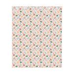 Pastel Axolotl Pattern Print Curtain