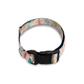 Pastel Axolotl Pattern Print Dog Collar