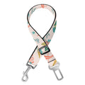 Pastel Axolotl Pattern Print Dog Seat Belt