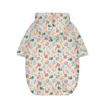 Pastel Axolotl Pattern Print Dog Zip Up Hoodie