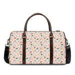 Pastel Axolotl Pattern Print Duffle Bag
