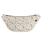 Pastel Axolotl Pattern Print Fanny Pack