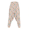 Pastel Axolotl Pattern Print Hammer Pants