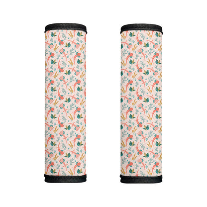 Pastel Axolotl Pattern Print Handle Covers