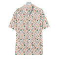 Pastel Axolotl Pattern Print Hawaiian Shirt