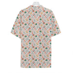 Pastel Axolotl Pattern Print Hawaiian Shirt