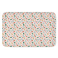 Pastel Axolotl Pattern Print Indoor Door Mat