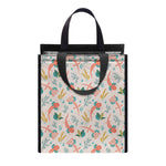Pastel Axolotl Pattern Print Insulated Lunch Tote