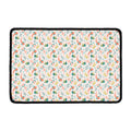 Pastel Axolotl Pattern Print Kitchen Mat