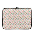 Pastel Axolotl Pattern Print Laptop Sleeve