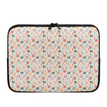 Pastel Axolotl Pattern Print Laptop Sleeve