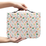 Pastel Axolotl Pattern Print Leather Bible Cover