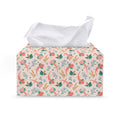 Pastel Axolotl Pattern Print Leather Tissue Box Cover