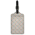 Pastel Axolotl Pattern Print Luggage Tag