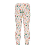 Pastel Axolotl Pattern Print Men's leggings