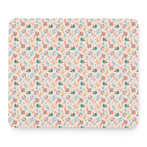 Pastel Axolotl Pattern Print Mouse Pad