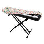 Pastel Axolotl Pattern Print Piano Keyboard Cover