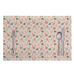 Pastel Axolotl Pattern Print Placemat