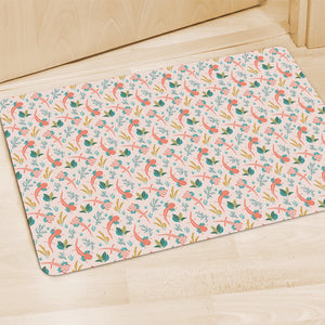 Pastel Axolotl Pattern Print Polyester Doormat