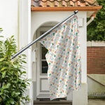 Pastel Axolotl Pattern Print Polyester Flag