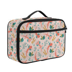 Pastel Axolotl Pattern Print Portable Lunch Bag