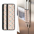 Pastel Axolotl Pattern Print Refrigerator Handle Covers