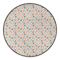 Pastel Axolotl Pattern Print Round Floor Mat
