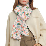 Pastel Axolotl Pattern Print Scarf