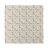 Pastel Axolotl Pattern Print Silk Bandana